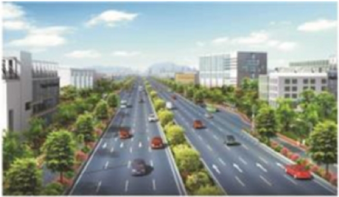 九龍湖新城九龍大道南延工程